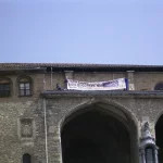 Acción en el tejado de la Catedral de Gasteiz (Araba) 2007