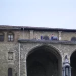 Acción en el tejado de la Catedral de Gasteiz (Araba) 2007