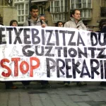 Acción en el tejado de la Catedral de Gasteiz (Araba) 2007