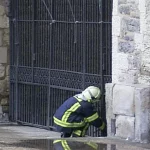 Acción en el tejado de la Catedral de Gasteiz (Araba) 2007