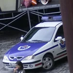 Acción en el tejado de la Catedral de Gasteiz (Araba) 2007